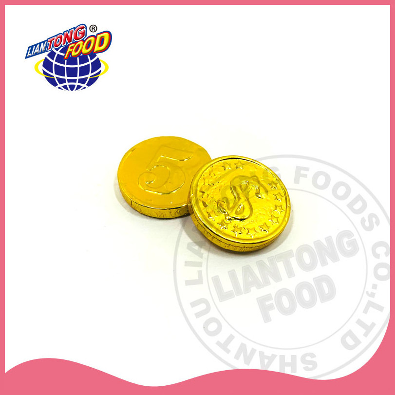 Chocolate Coins Heart Shape Chocolate customized the package