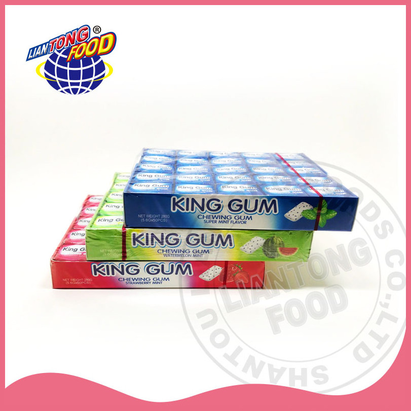 KING GUM Bubble Gum Mint  Chewing Gum