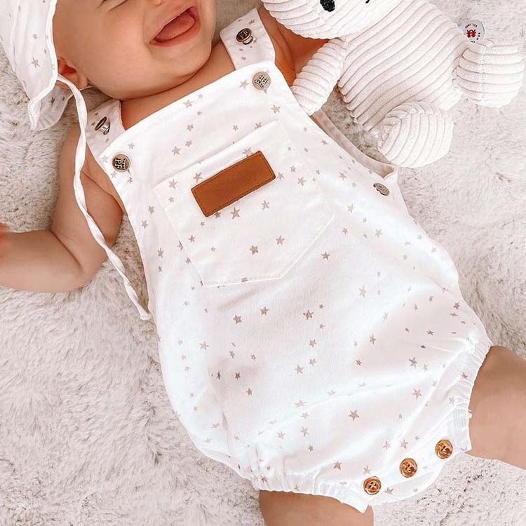 Explosive New Products China Factory Price Kids Overall Romper