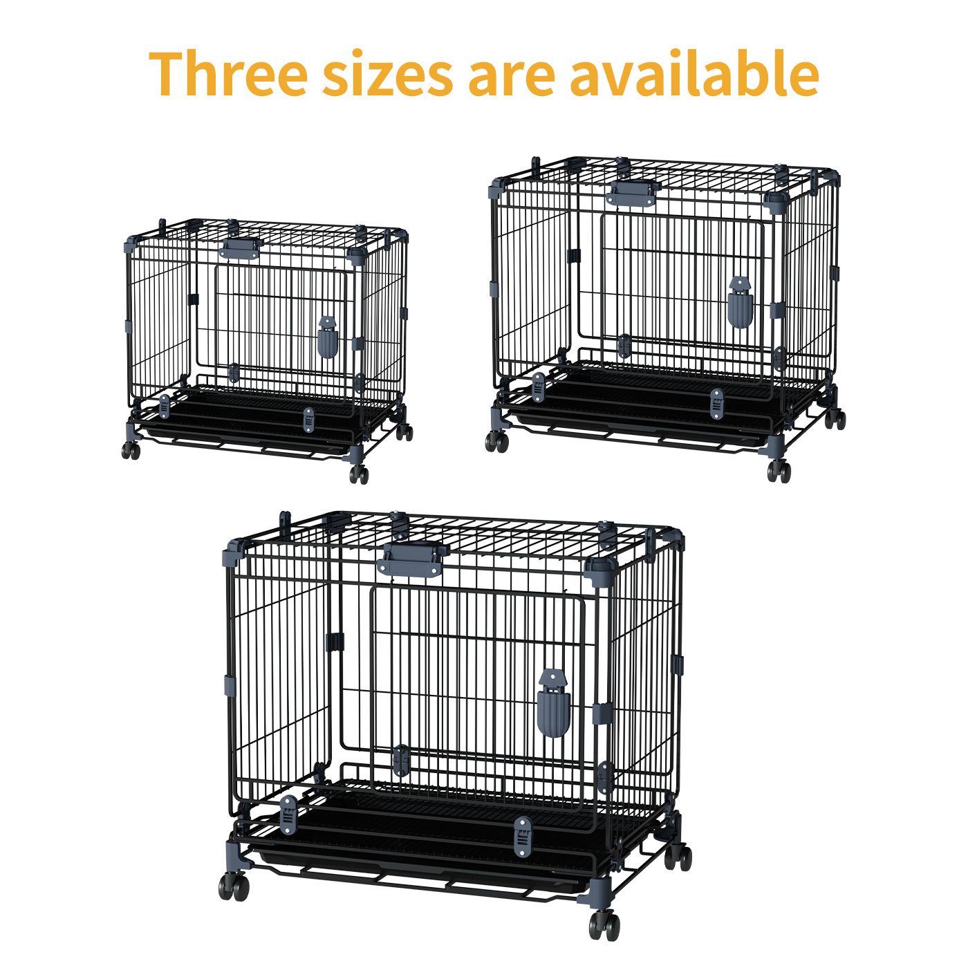 Free Dog Cages And Crates Modern Heavy Duty Plastic Impact Acrylic Luxury  Foldable  Large Furniture Collapsible