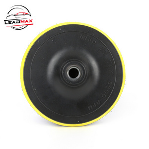 LEADMAX Flexible Sanding Backing Buffing Pads Polishing Foam Pad 5 6 7  Inch Pad Backing Plate Polisher