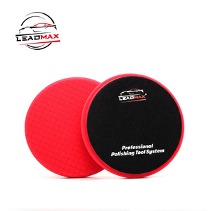 LEADMAX 6 Inch 150MM  Car Paint Polish Products Hand Polishing Machine Detailing Foam Buffing Pads