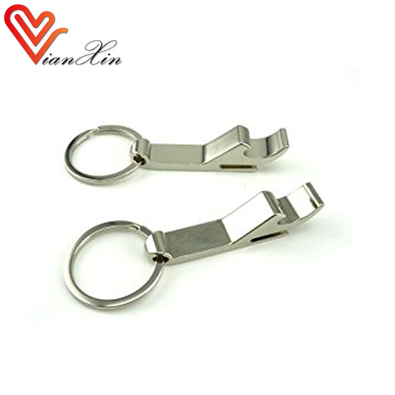 Blank metal personalized stainless steel aluminum alloy custom logo custom can bottle opener keychain