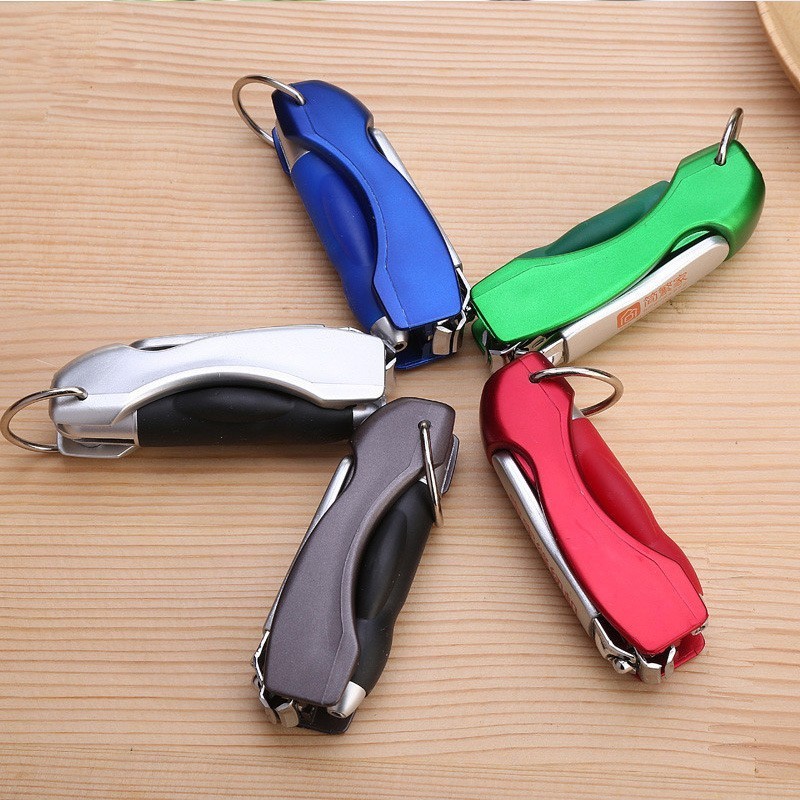 Folding Ballpoint Pen and Nail Clippers Ball Pen Promotional Plastic Hot Selling Factory Custom Logo Creative Cartoon 0.7 Mm 33g