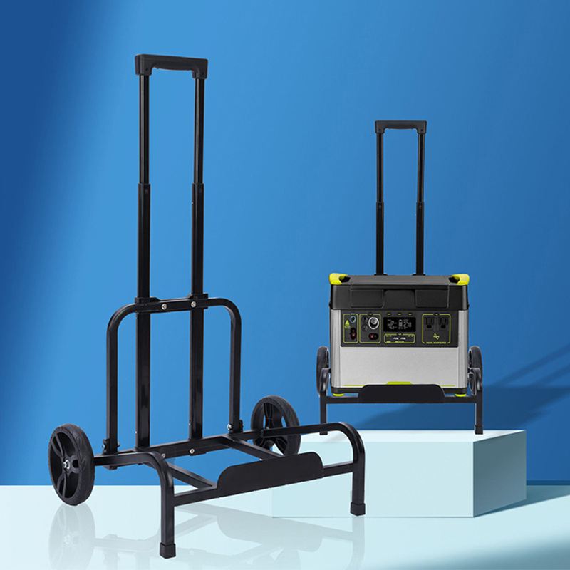 portable folding rolling cart metal trolley cart large utility cart coll   hand truck power station wagon lithium hand truck