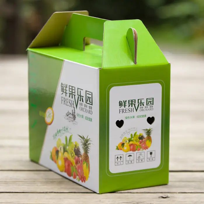 Custom manufacturers packing carton corrugated shipping fruit banana package box