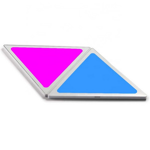 Home Led Lighting DIY Design RGB IC Control Kit APP Magic Triangular Smart Light Panel