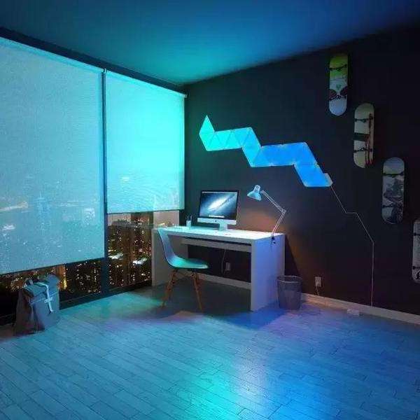 Magic Home Panel Leds 5v Home/Bar Wall Lamp with 3M Adhesive Intelligent Magic Board Colorful ...