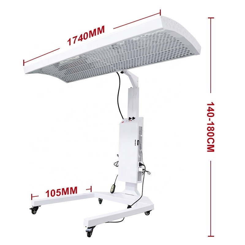 Hot Sales 6000W Red Light Therapy Bed Standing Whole Body Beauty Apparatus Wrinkle Remover Skin Tightening Features CE Certified