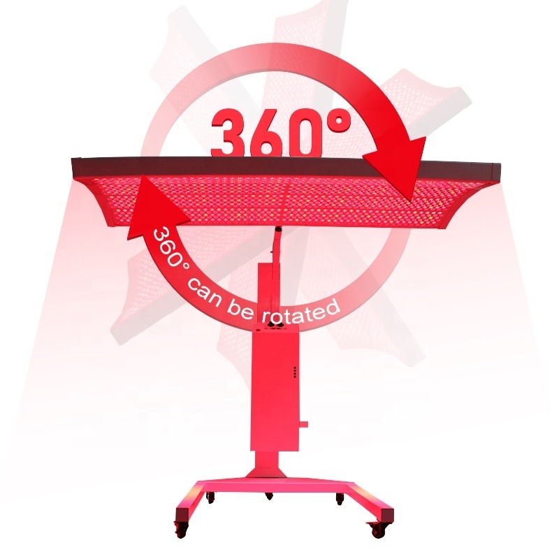 Hot Sales 6000W Red Light Therapy Bed Standing Whole Body Beauty Apparatus Wrinkle Remover Skin Tightening Features CE Certified