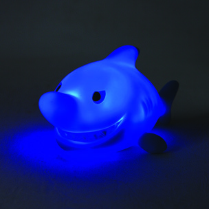 Hot Sales Swimming Led Flashing Bathtub Toys Animal Light Up Bath Buddies Custom Glow In The Dark Bath Toys