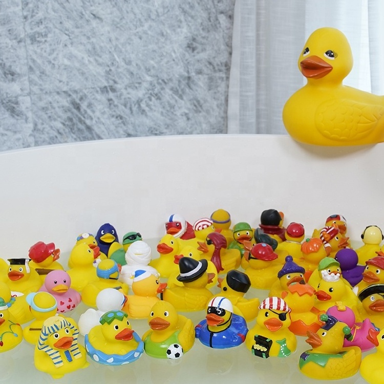 Mixed Unique Rubber Ducks Bulk Clear Pirate Plastic Yellow Holiday Vinyl Floating Duck Ducy Halloween Bunny Easter Rubber Duck