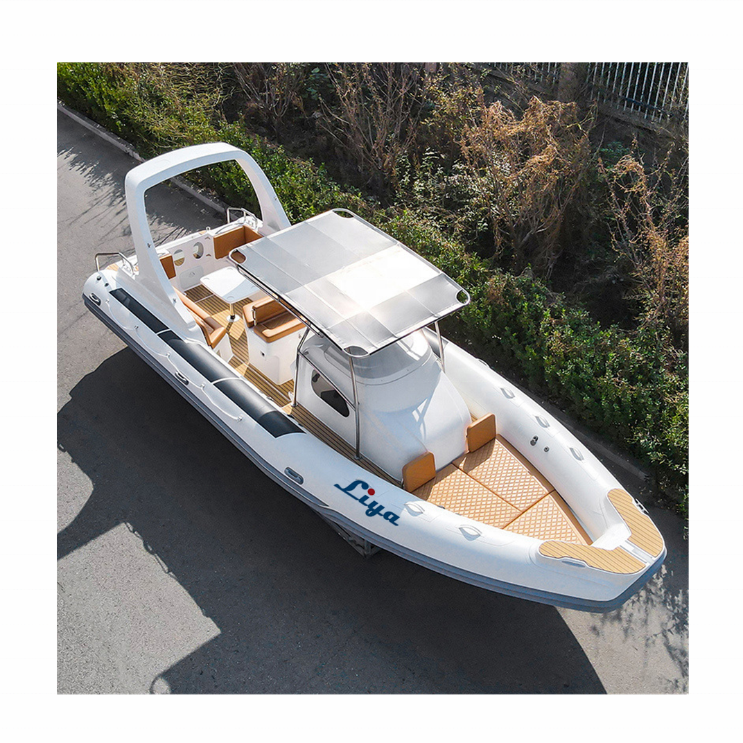 Liya 8.3m 8 passenger high speed boat inflatable boats heavy duty