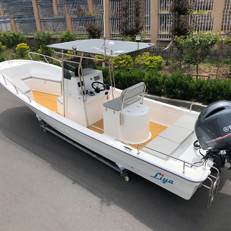 Lianya 7.6m centre console fiberglass tuna fishing boat for sale