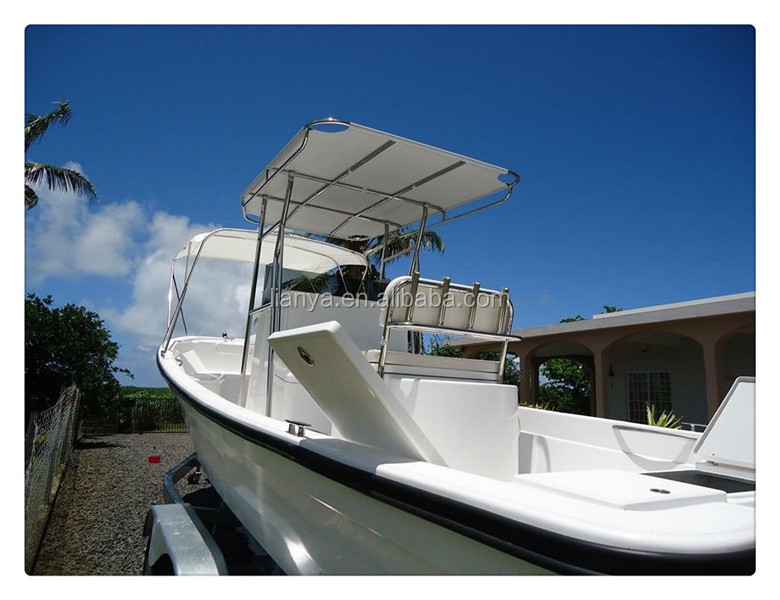 Liya fiberglass hardtop canopy 760 frp passenger boats for sale