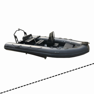 Liya 580 Rescue Boats Aluminum Ce OEM Aluminum Pontoons for Pontoon Boat