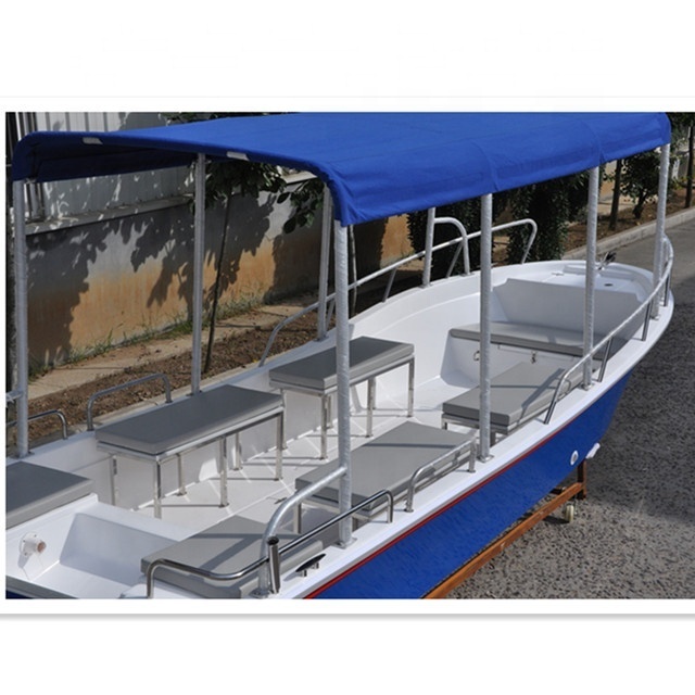 Liya fiberglass boat 5.8m tourist boat passenger