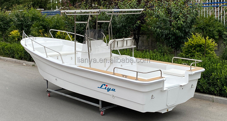 Liya 6.6m real fishing boats fishing trawler boat commercial sea boat for sale