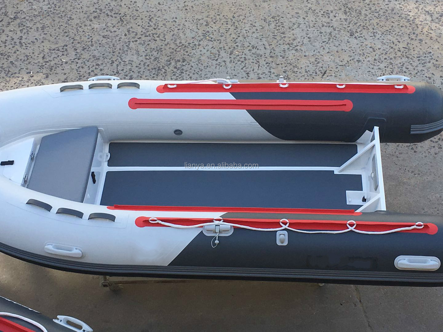 Liya 3m-5m small speed boats aluminum hull hypalon dinghy