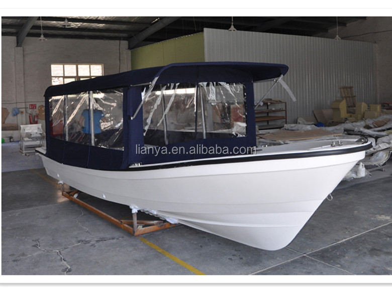 Liya gasoline twin motors water taxi boats for sale 25feet