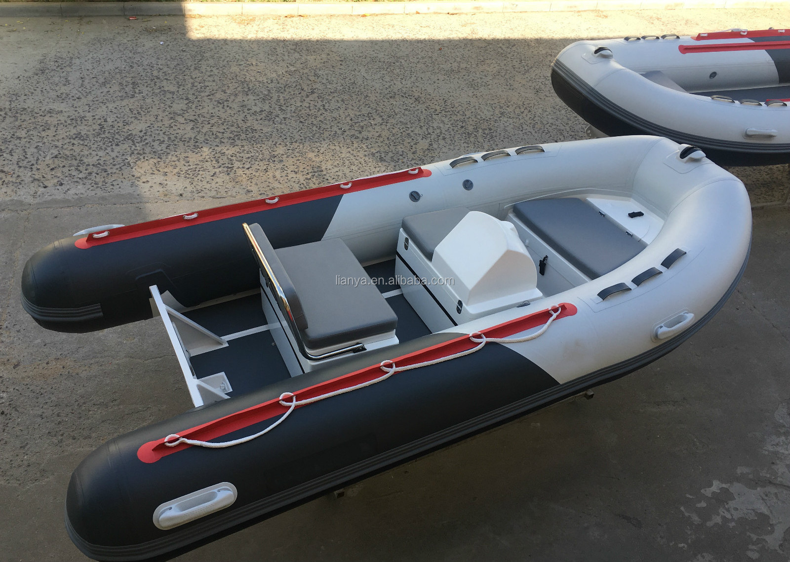 Liya 3m-5m small speed boats aluminum hull hypalon dinghy