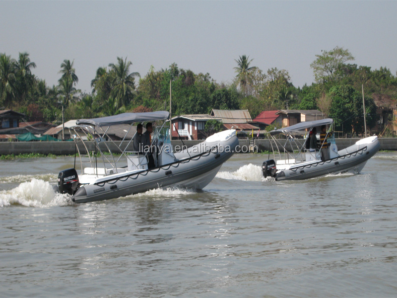 Liya patrol boat 6.6m rib boats for sale