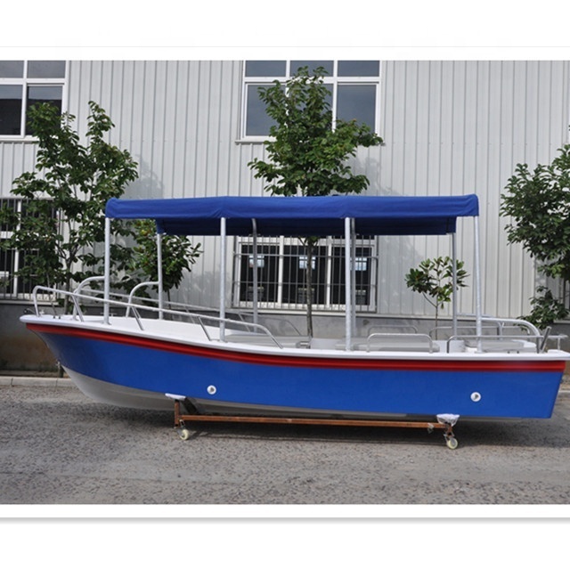 Liya fiberglass boat 5.8m tourist boat passenger