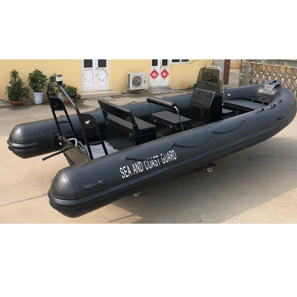 Liya 5.8m Semi Rigid Inflatable Boat Aluminum Rib Boat