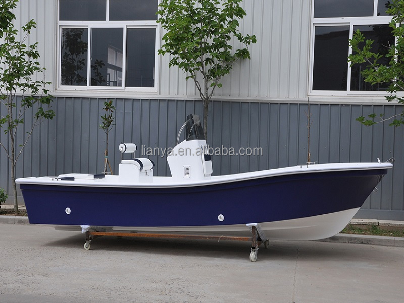 Liya 5.8m fiberglass small fishing boats deep sea fishing boats