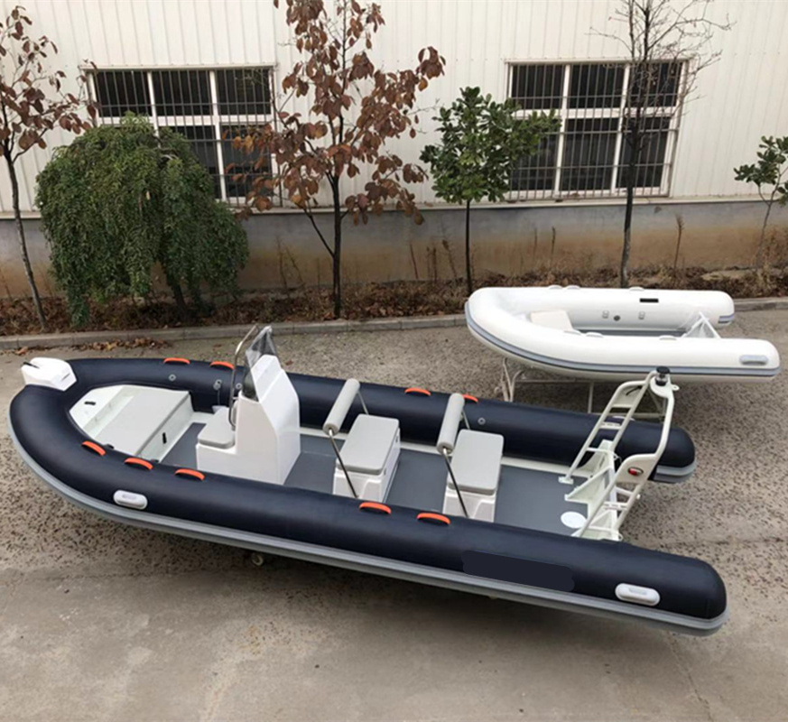 Liya 5.8m Semi Rigid Inflatable Boat Aluminum Rib Boat