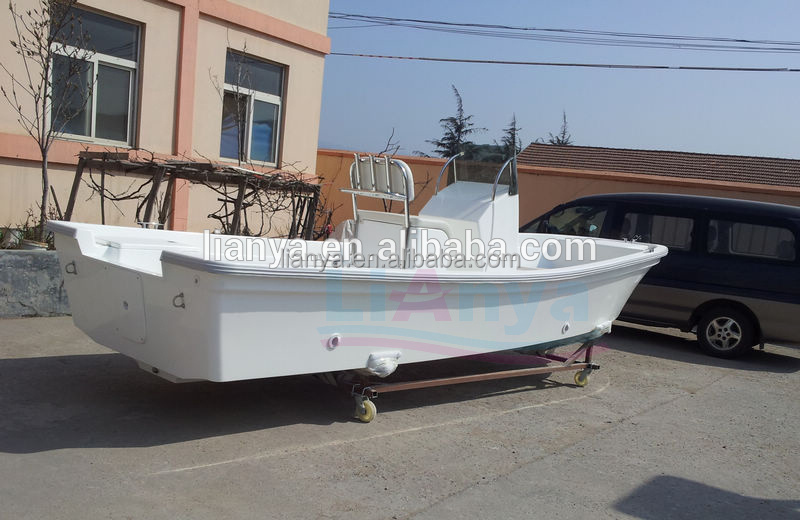 Liya 5.8m fiberglass small fishing boats deep sea fishing boats