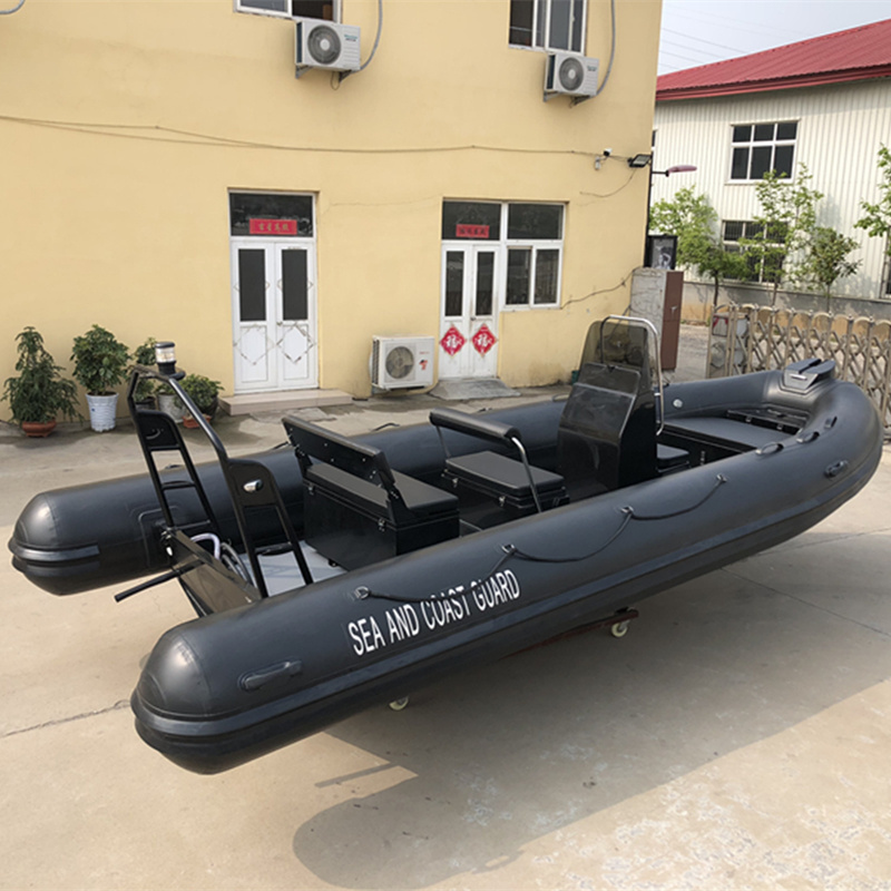 Liya 5.8m Semi Rigid Inflatable Boat Aluminum Rib Boat