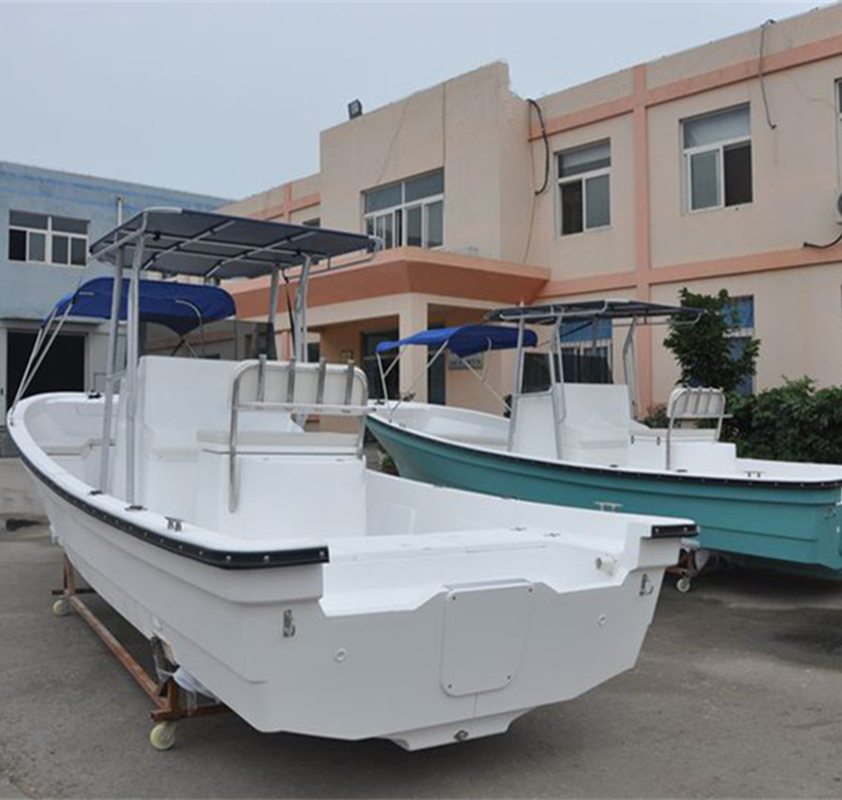 Liya 25ft boats fiberglass fishing yacht small cargo ships for sale