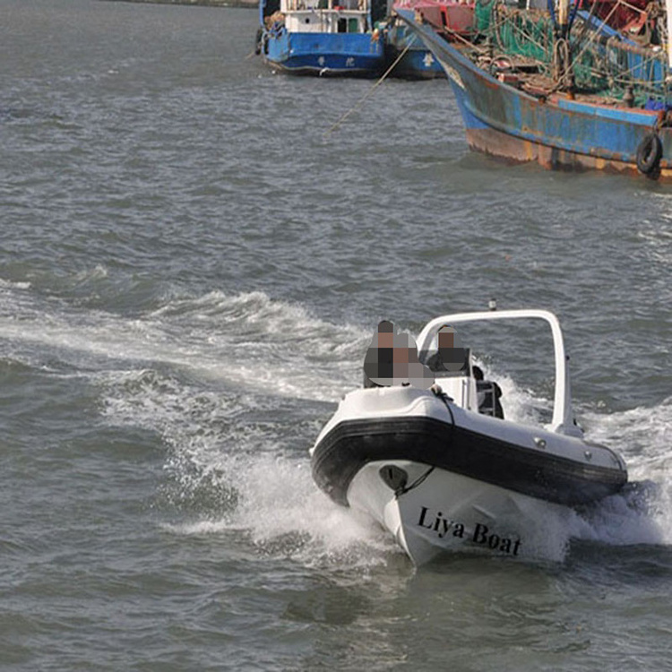 Liya 7.5m rigid hull boat marine rescue ambulance boat