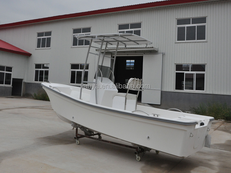 Liya 5.8m fiberglass small fishing boats deep sea fishing boats