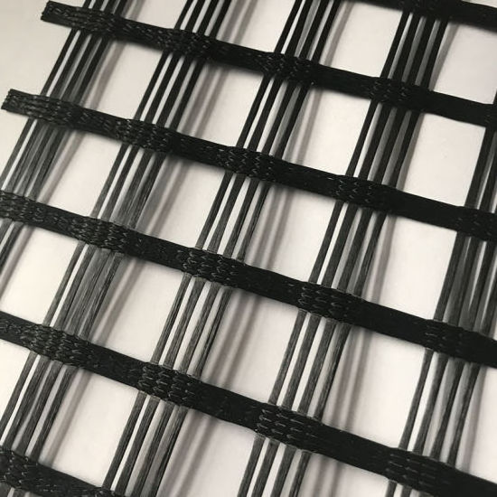 China High Tensile Strength Fiberglass Geogrid Prices for Asphalt Pavement Biaxial Asphalt Geogrid