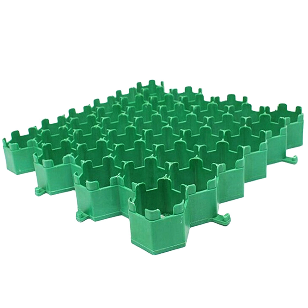 Plastic Grass Paver / grass grid for driveway Gravel Stabilizer Geocell Grid for Driveway Elite Black Green