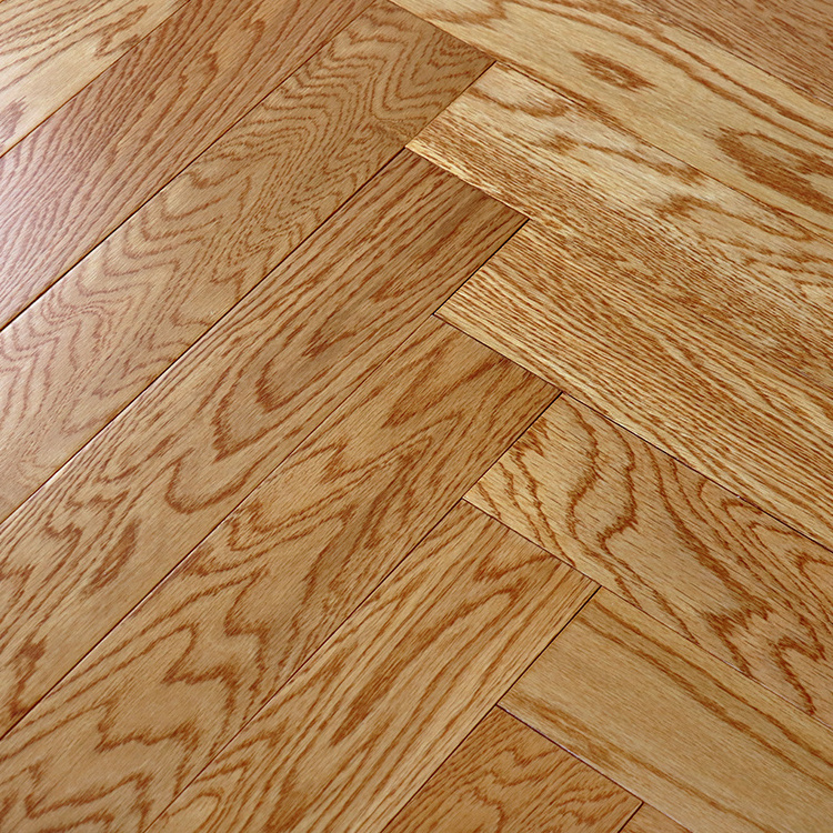 oak herringbone floor Indoor hard wood oak timber flooring parquet hardwood engineered wood flooring