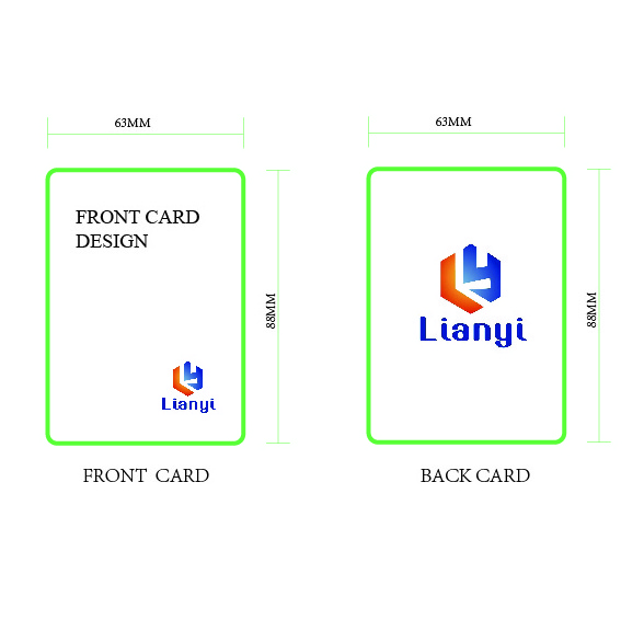 Custom plastic or Paper Playing Cards  OEM Printed  54 Poker Game Cards