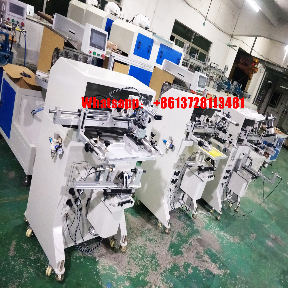 .Bottle cup tube mug screen printing machine LY-4A