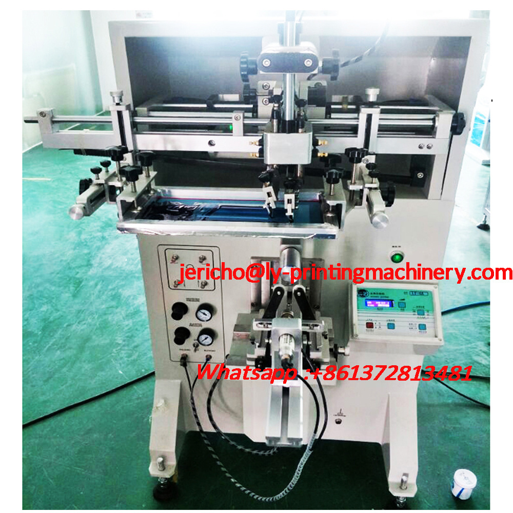 .Bottle cup tube mug screen printing machine LY-4A