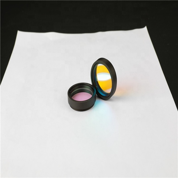 14mm diameter optical  multi coating 635nm 40nm FWHM 635nm band pass filter fluorescent light filter for Medical analys