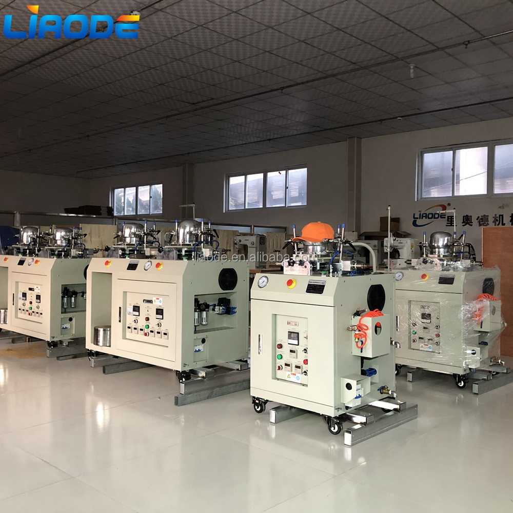 LIAODE High speed cap making machine automatic hat blocking ironing machine