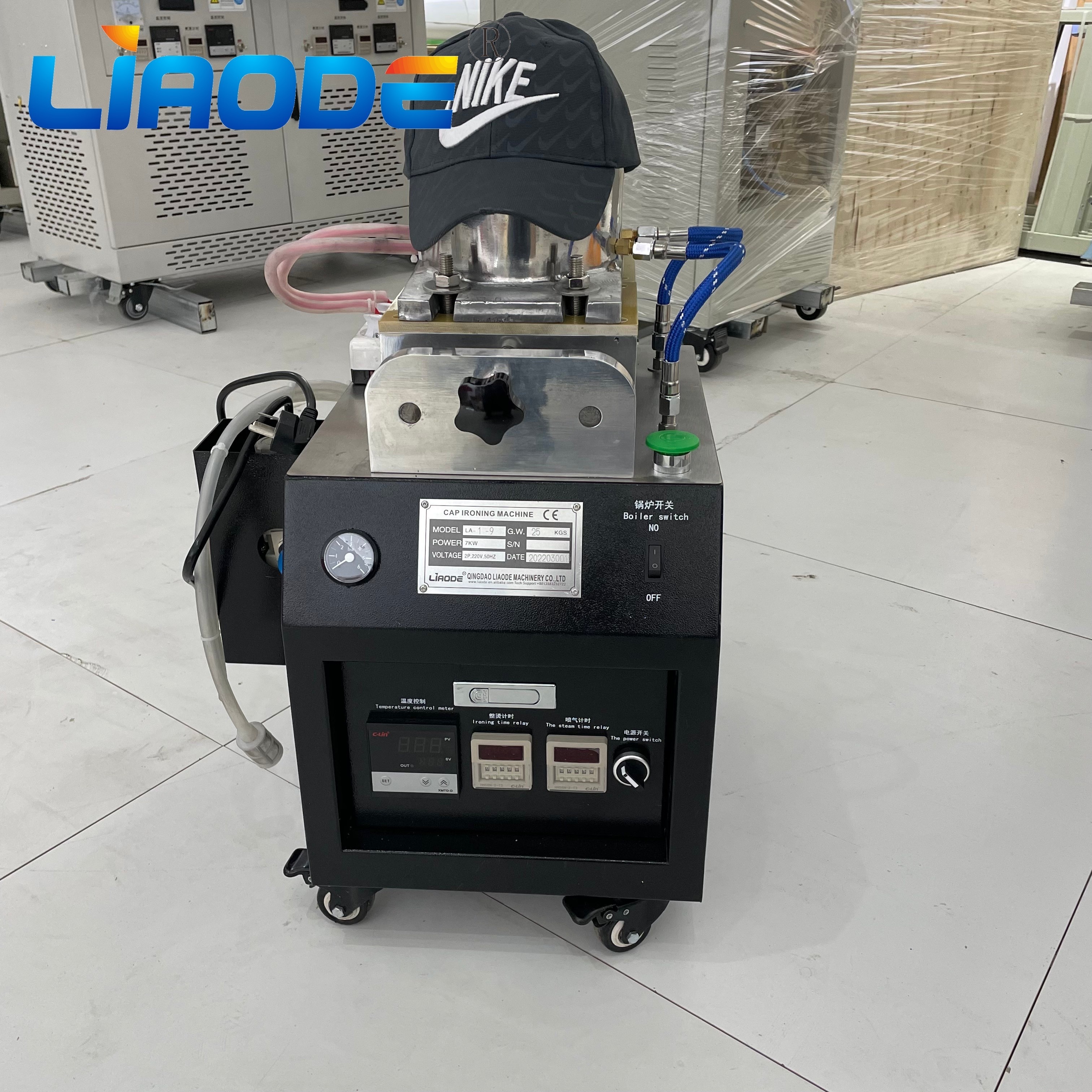 Showroom Use Single head Baseball Cap Making Ironing machine