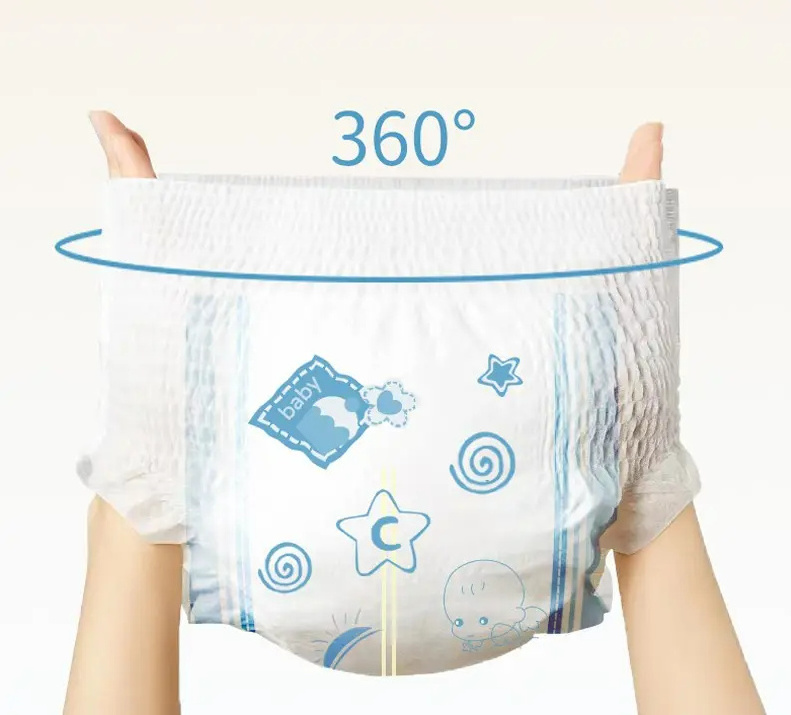 OEM Diaper Nappies Manufacturing Couches Bebe Wholesale High Quality Disposable Dipers Baby Diaper For Babies