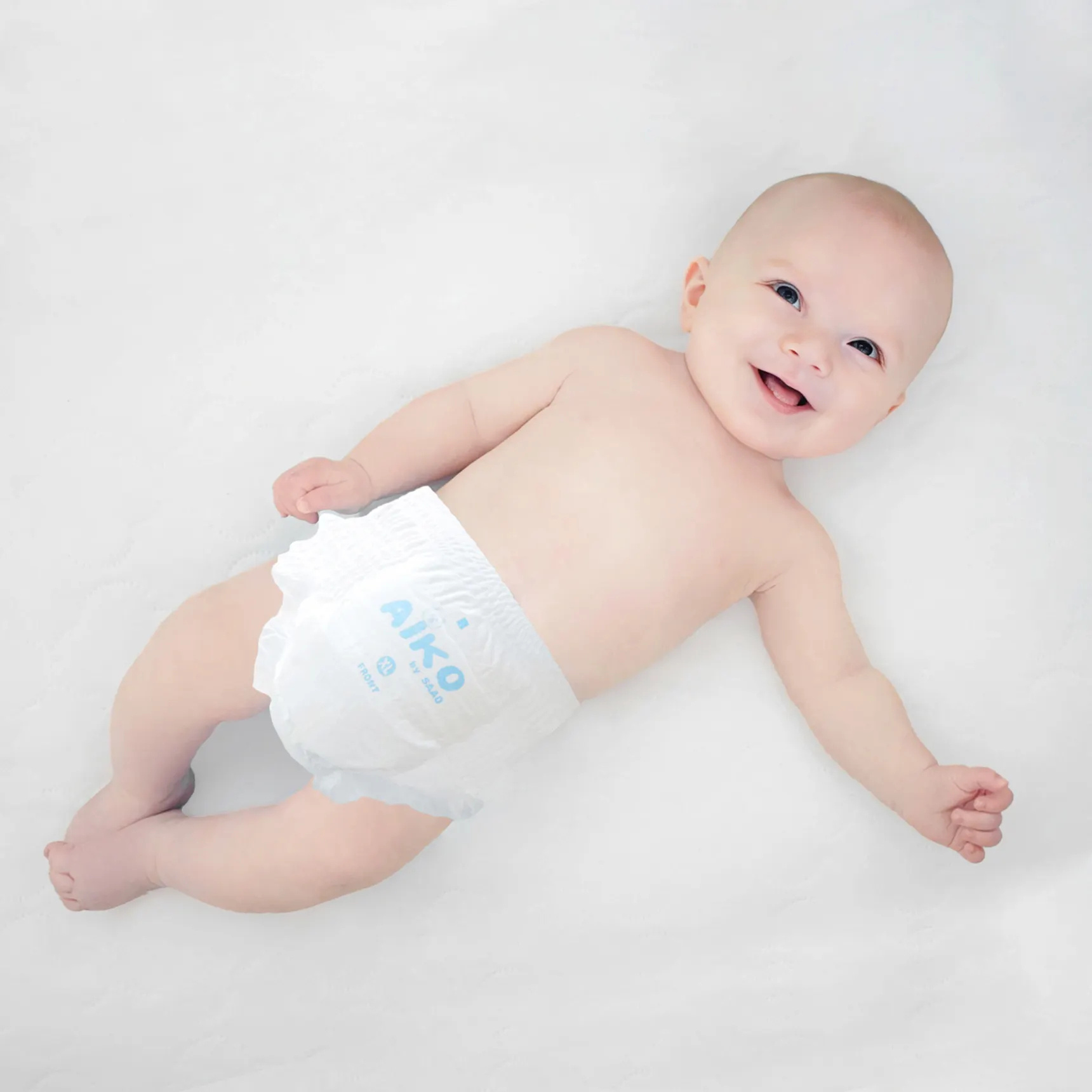 Factory direct sales double leak proof breathable bottom film baby diapers good quality baby diapers 100 pcs