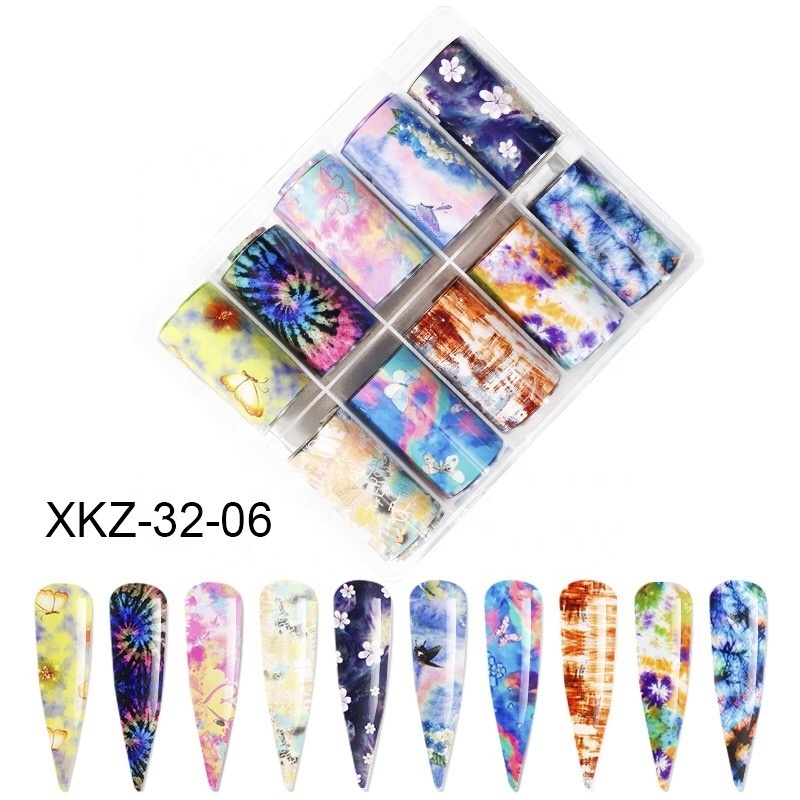 New Valentine's Day Flower Butterfly Nail Star Sticker Rose Nail art decoration Decals