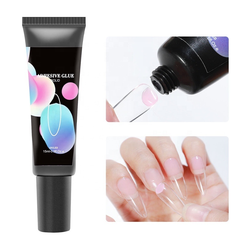 New Phototherapy Stick Drill Nail Lengthening Gel Adhesive Glue Nail Plate Adhesive Patch Glue Solid Nail Glue