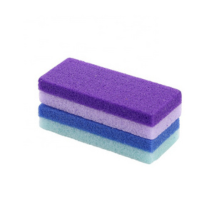 Dual Colors Pedicure Foot PU Stone Dead Skin pumice Stone For Remove Feet Hard Skin Callus Remover and Scrubber