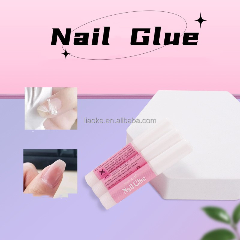 Wholesale High Quality Wholesale Cheap 2g Nail Glue Mini Professional OEM Beauty Nail False Art Decoration Tips Nail Glue